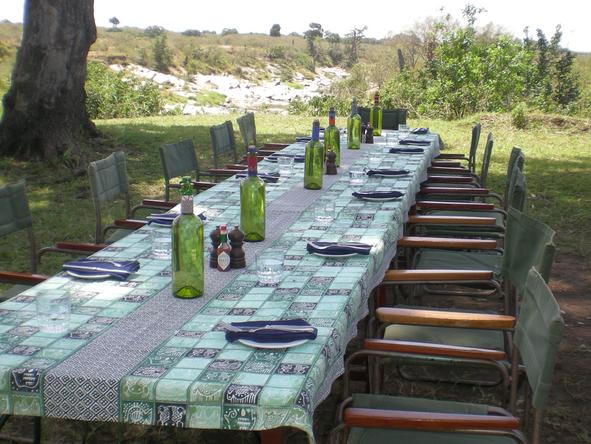 Rekero Camp - Dining 